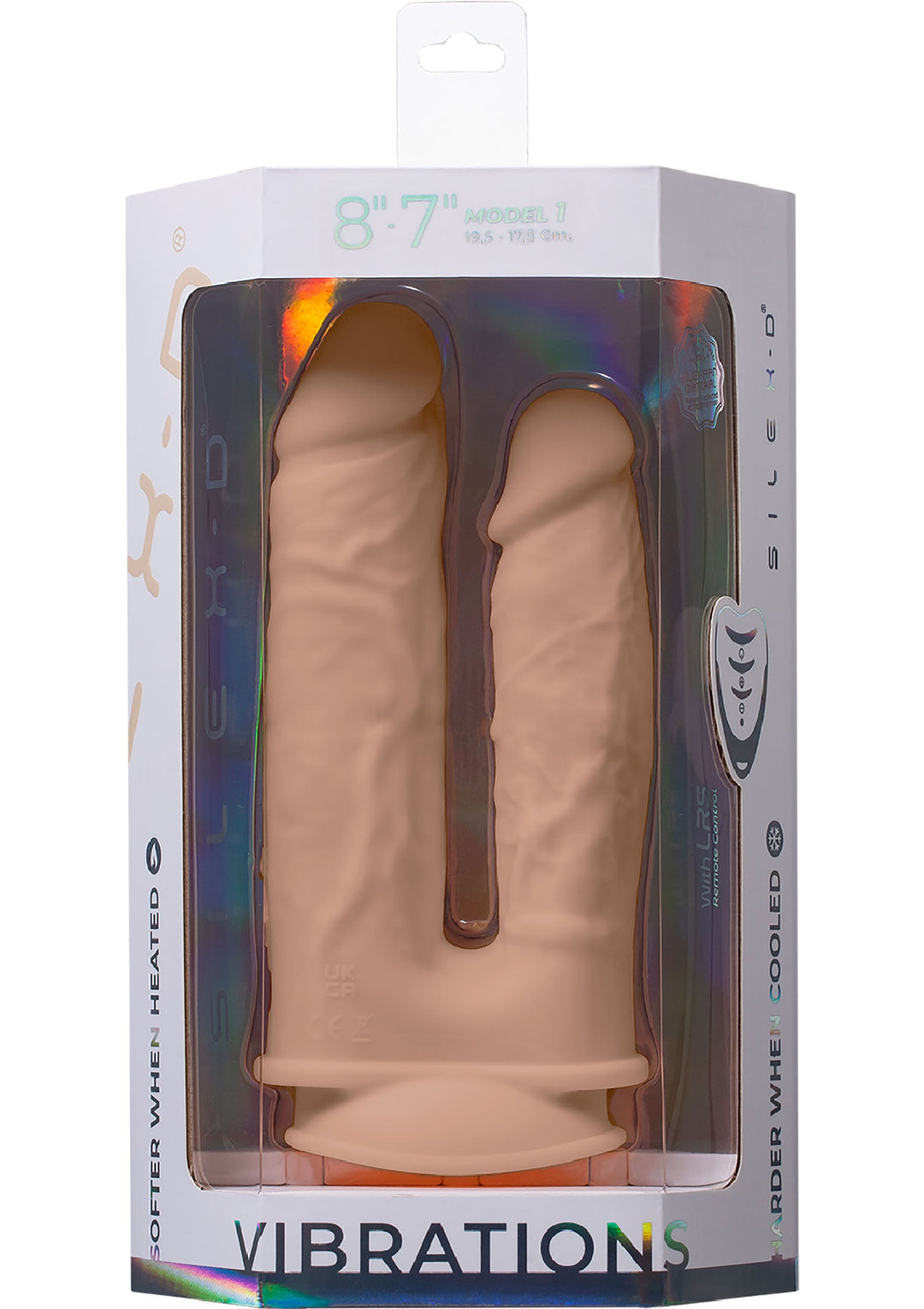 Silex-D Duo Dildo Vibrating 7+8 inch 3