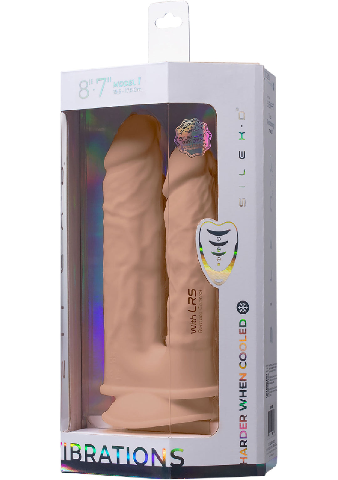 Silex-D Duo Dildo Vibrating 7+8 inch 4