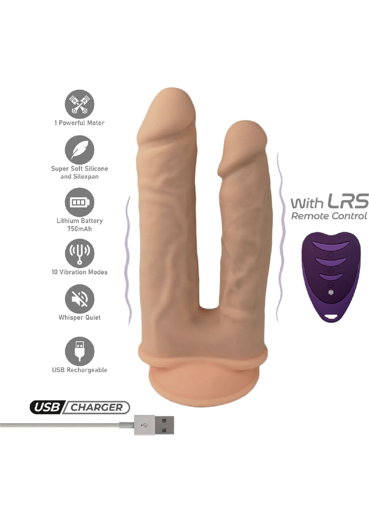 Silex-D Duo Dildo Vibrating 7+8 inch 6