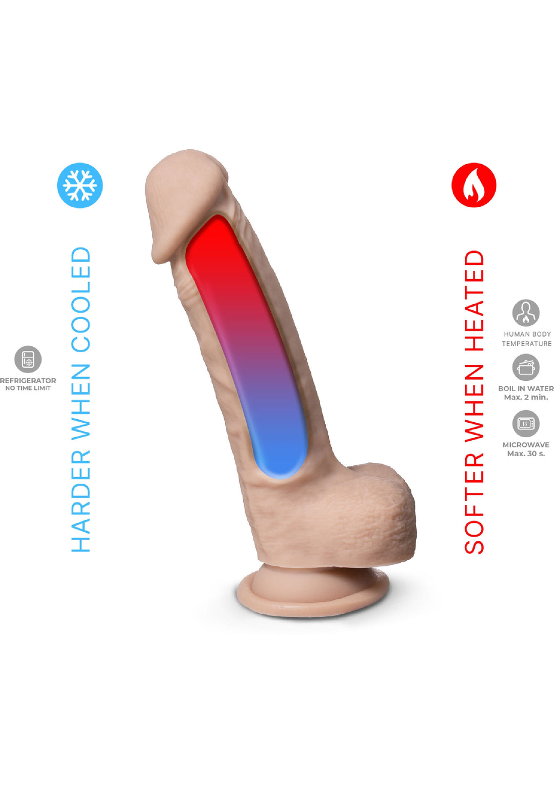 Silex-D Real Skin Dildo Model 1 - 7 inch 7