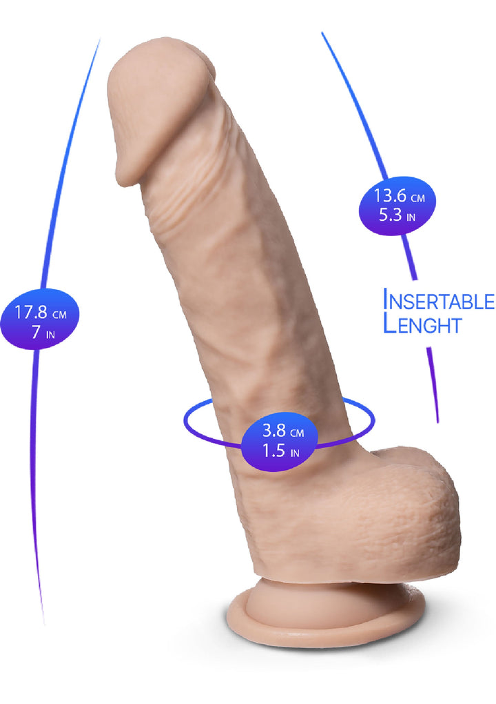 Silex-D Real Skin Dildo Model 1 - 7 inch 2