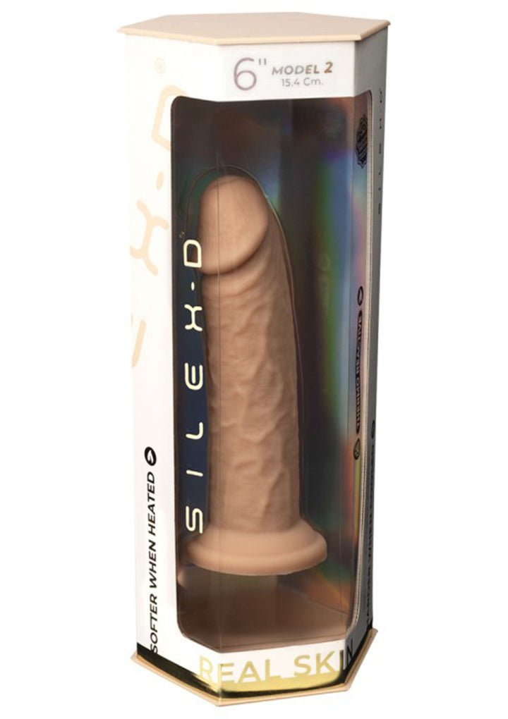 Silex-D Real Skin Dildo Model 2 - 6 inch 3