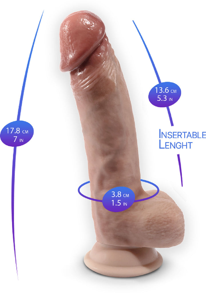 Silex-D Premium Dildo Model 1 - 7 inch 6