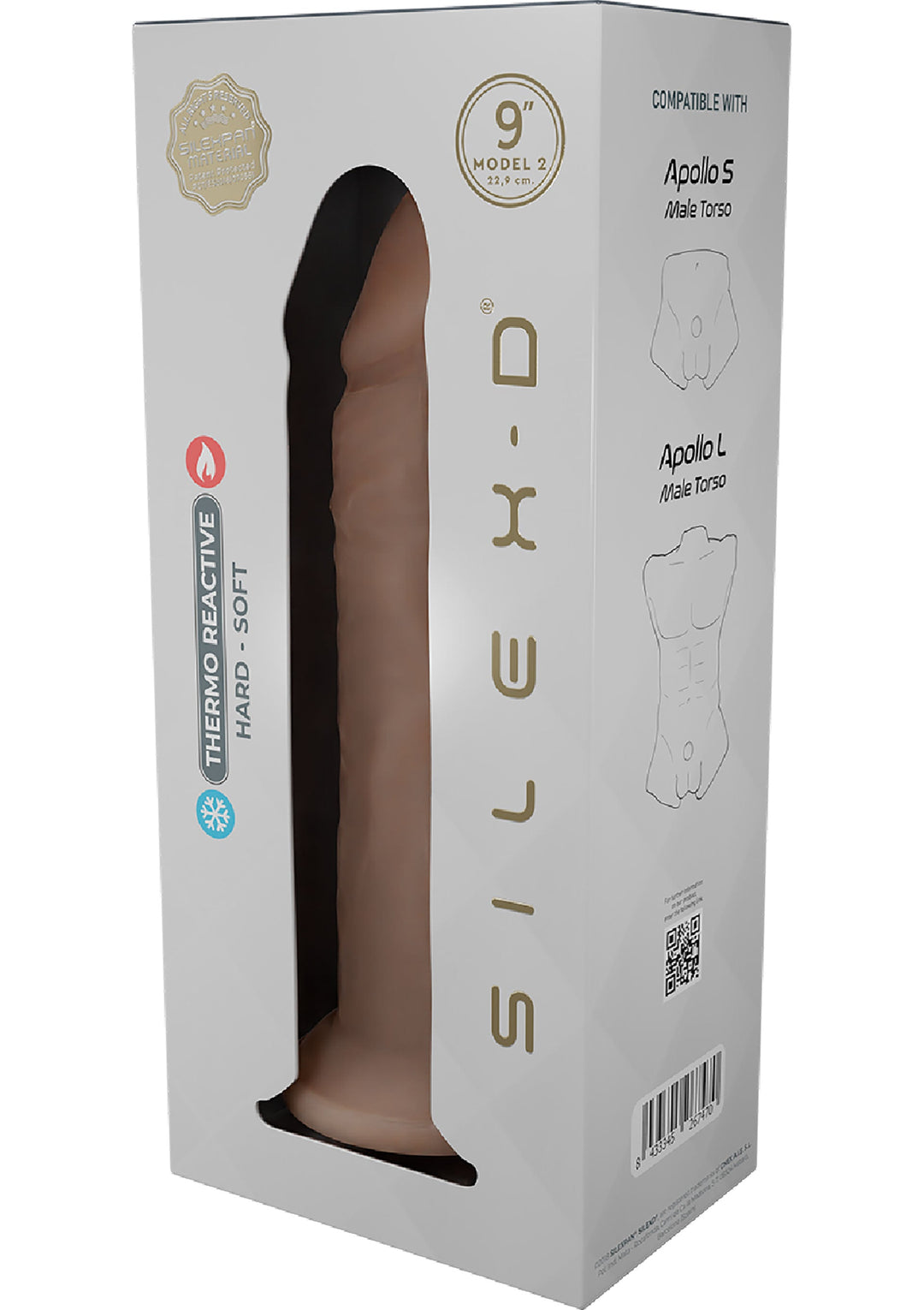 Silex-D Silicone Dong Model 9 inch 2