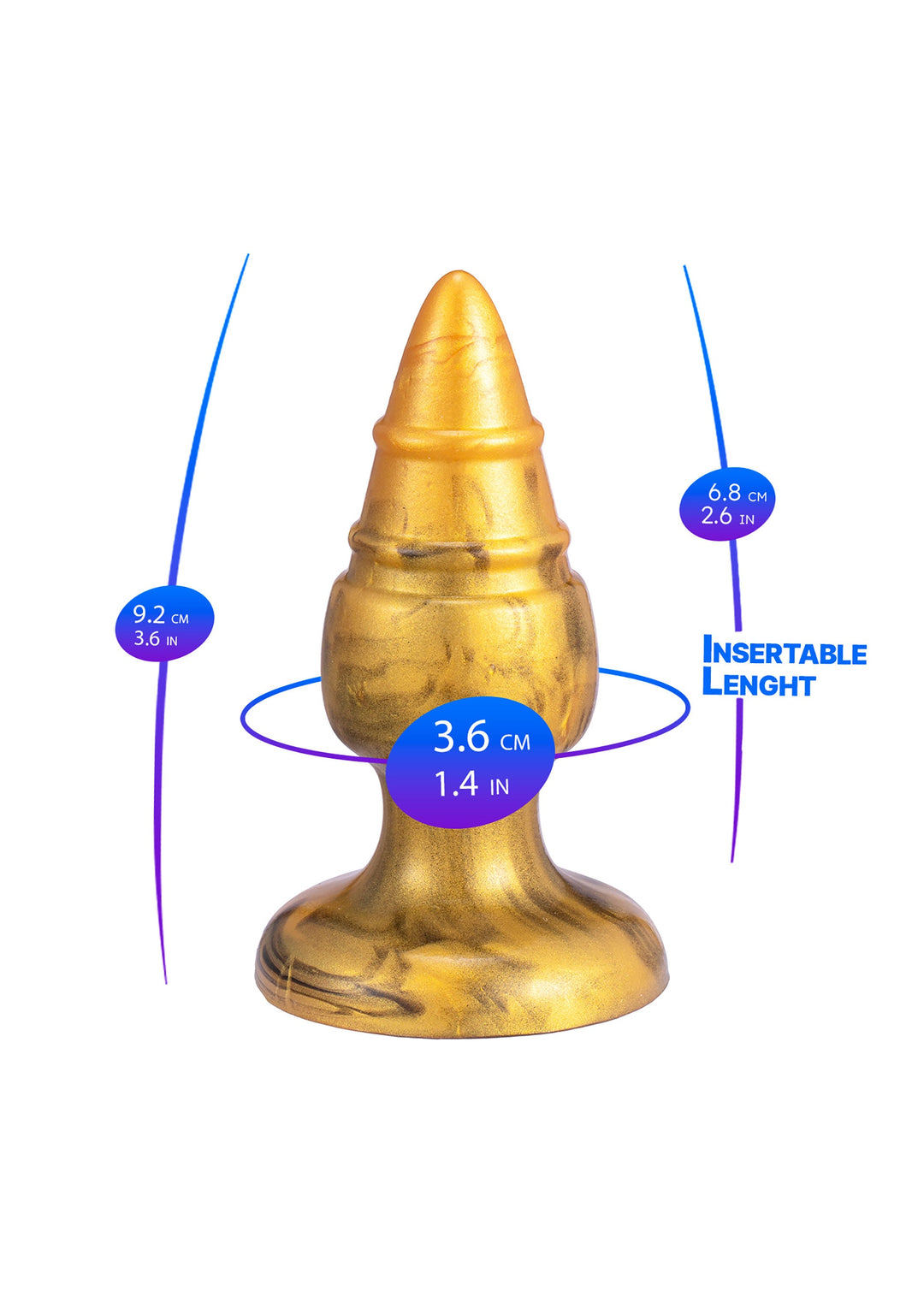Silex-D Fantasy Plug Goldy 3