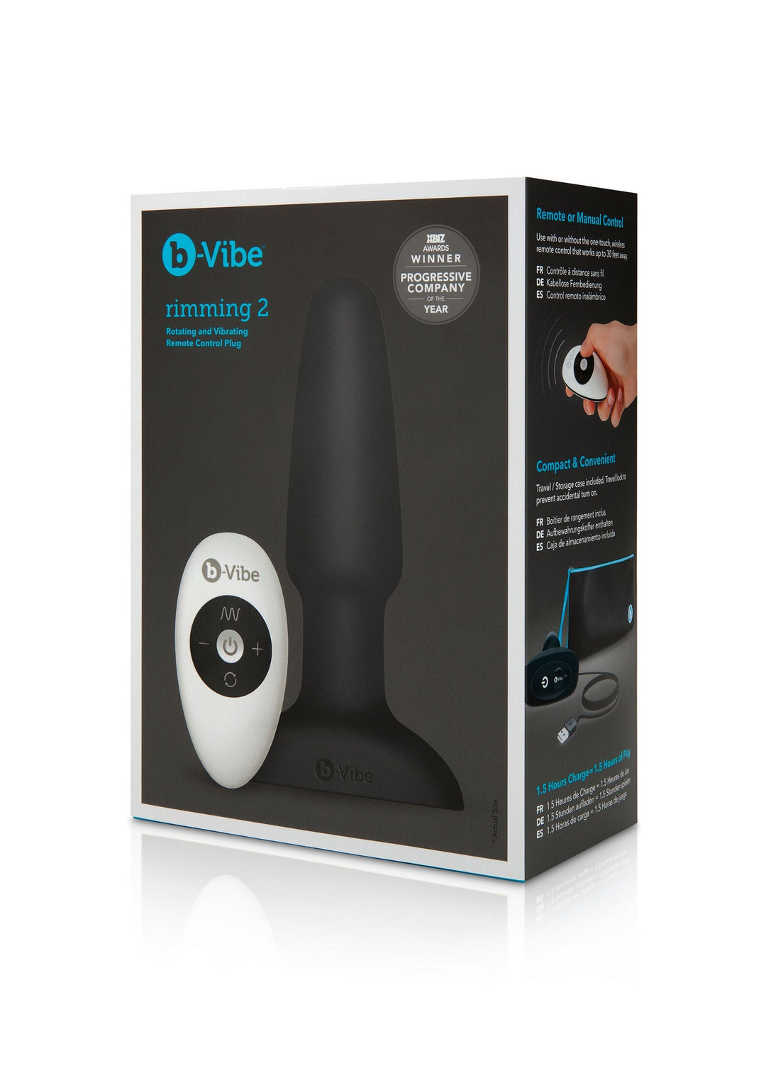 B-Vibe b-Vibe Rimming Plug 2 2