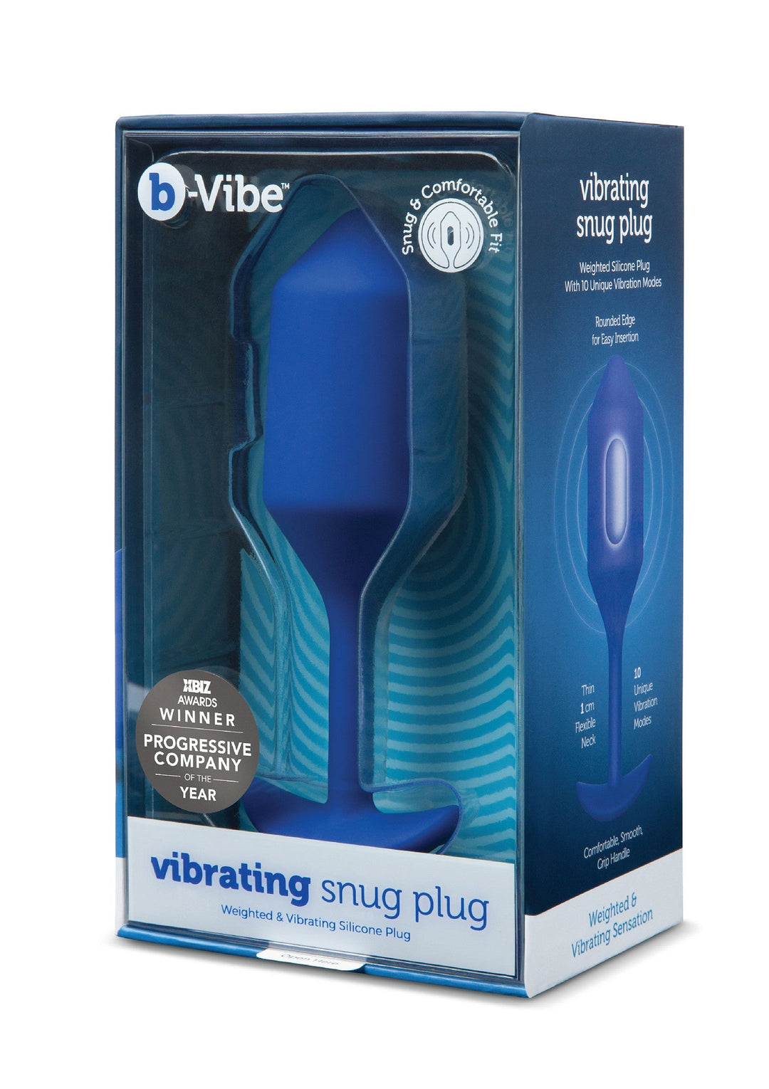 B-Vibe B-Vibe Vibrating Snug Plug 4 3