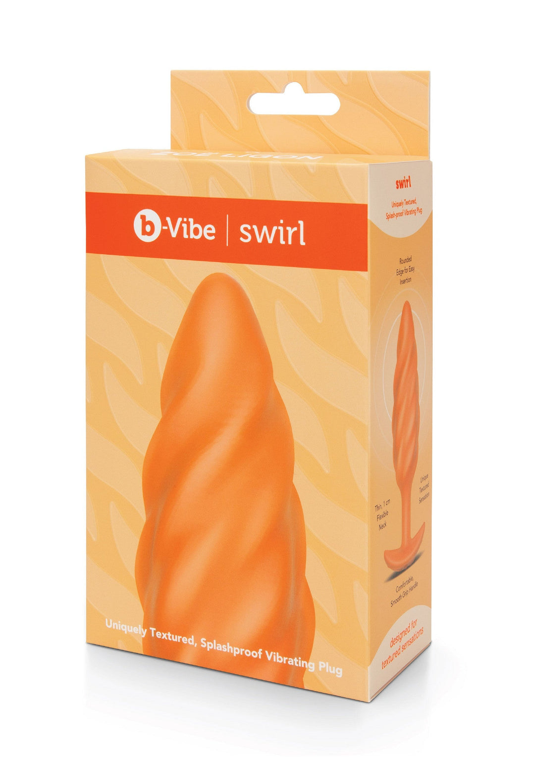 B-Vibe B-Vibe Swirl Texture Plug 3