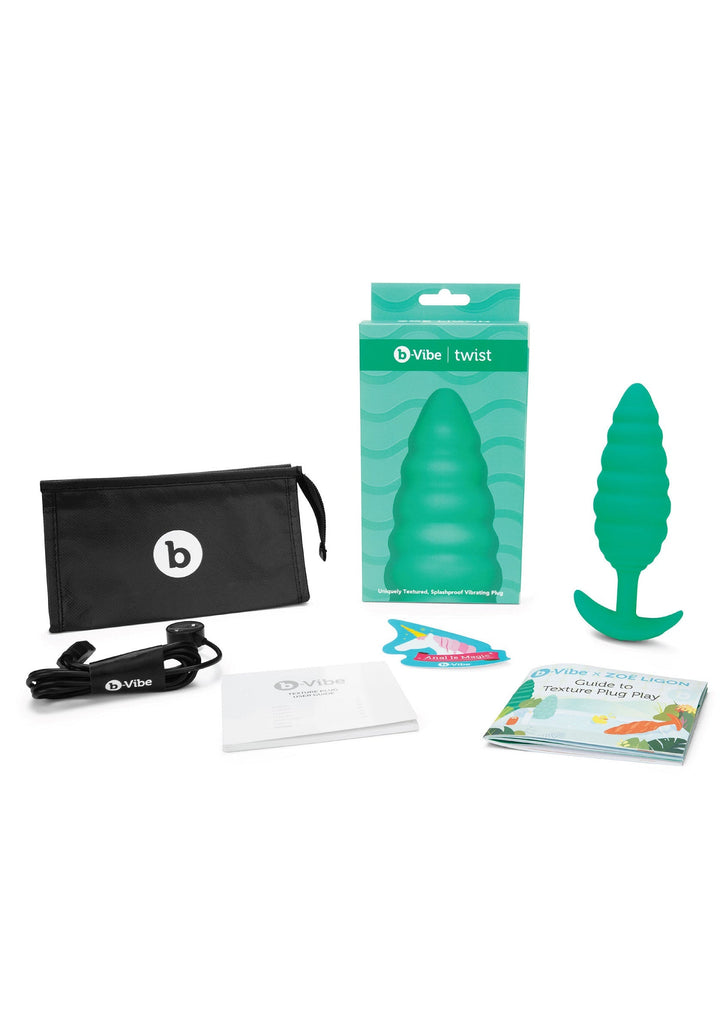 B-Vibe B-Vibe Twist Texture Plug 9
