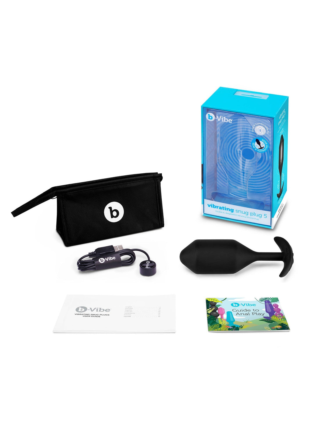 B-Vibe B-Vibe Vibrating Snug Plug XXL 8