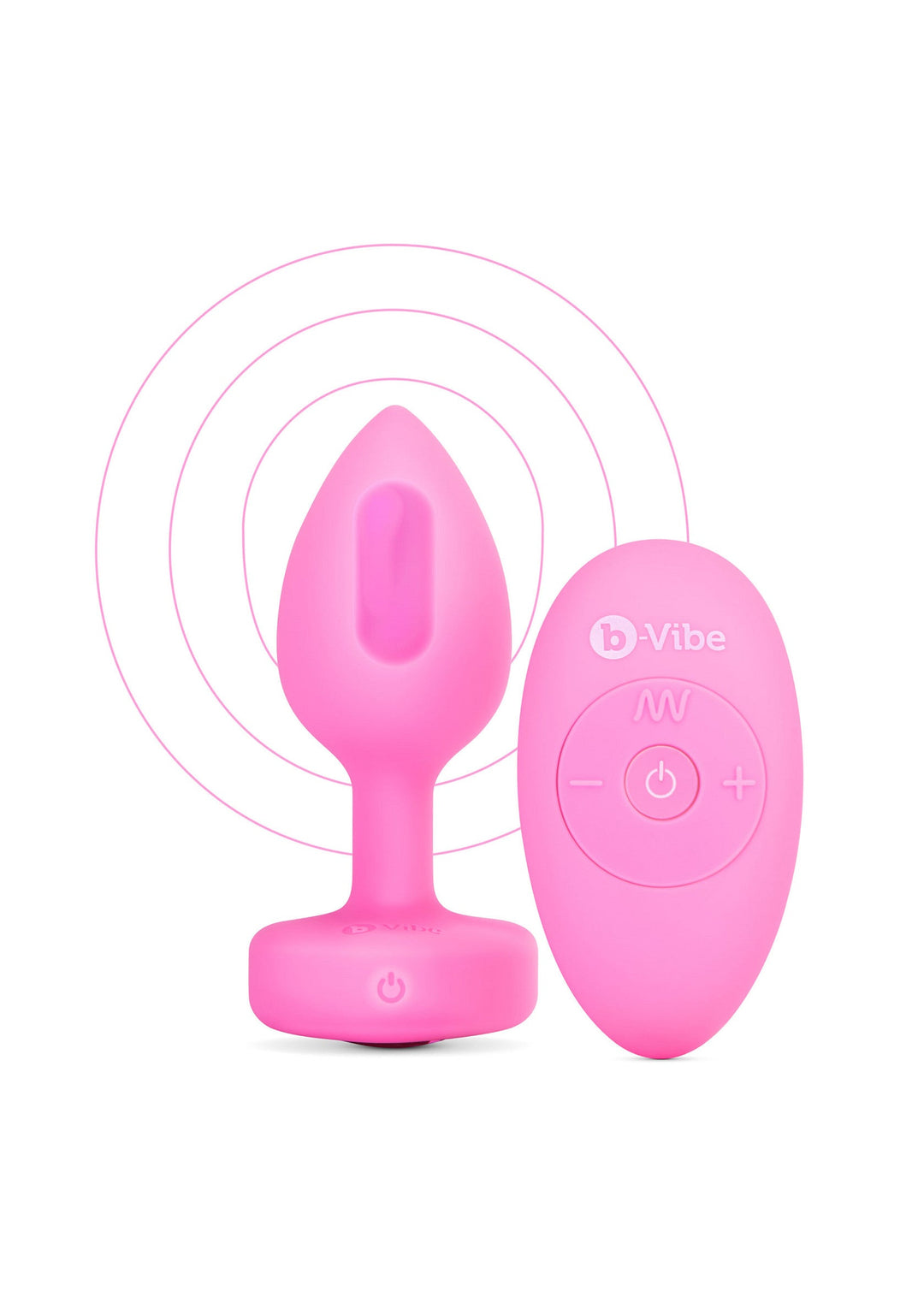 B-Vibe B-Vibe Vibrating Heart Plug S/M