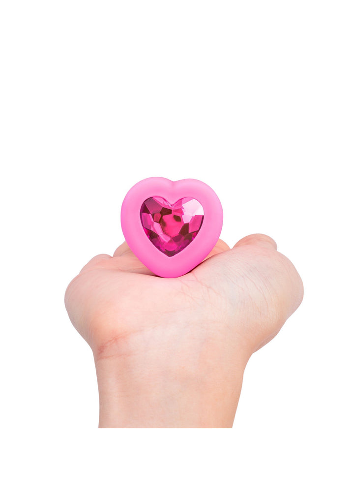 B-Vibe B-Vibe Vibrating Heart Plug S/M 7