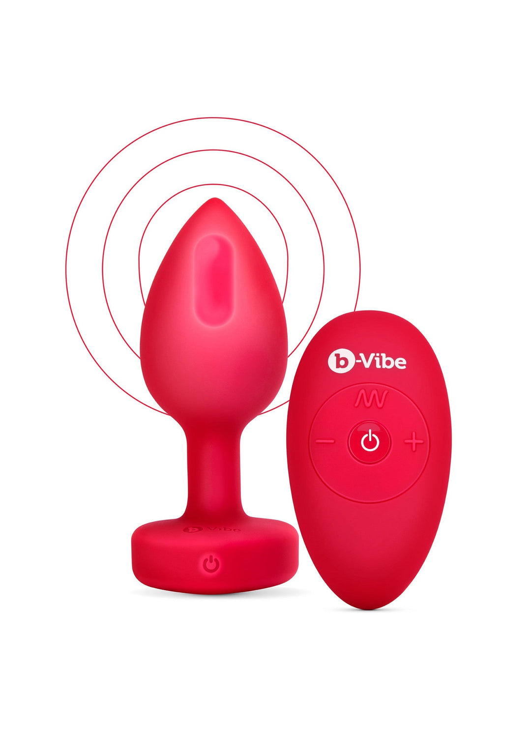 B-Vibe B-Vibe Vibrating Heart Plug M/L