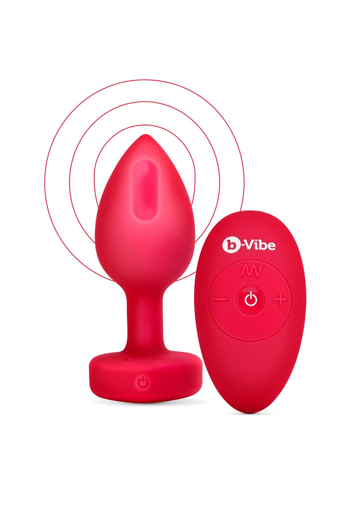 B-Vibe B-Vibe Vibrating Heart Plug M/L