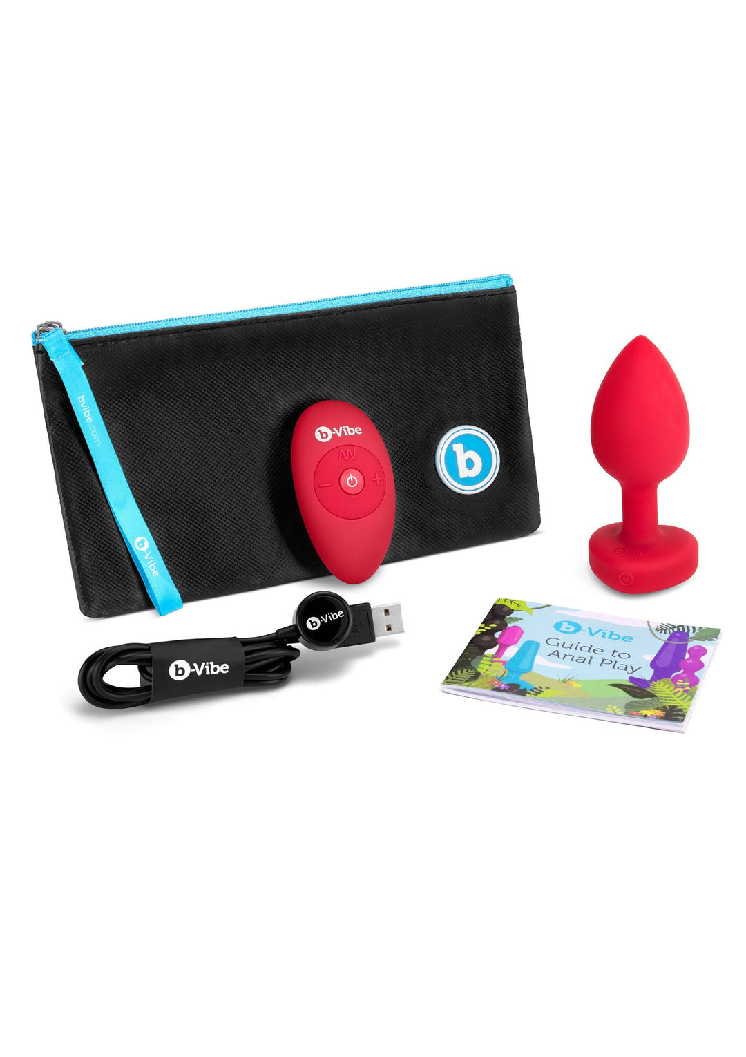 B-Vibe B-Vibe Vibrating Heart Plug M/L 11