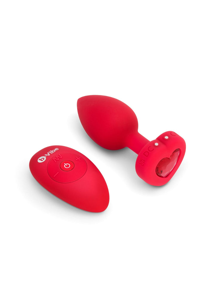 B-Vibe B-Vibe Vibrating Heart Plug M/L 4