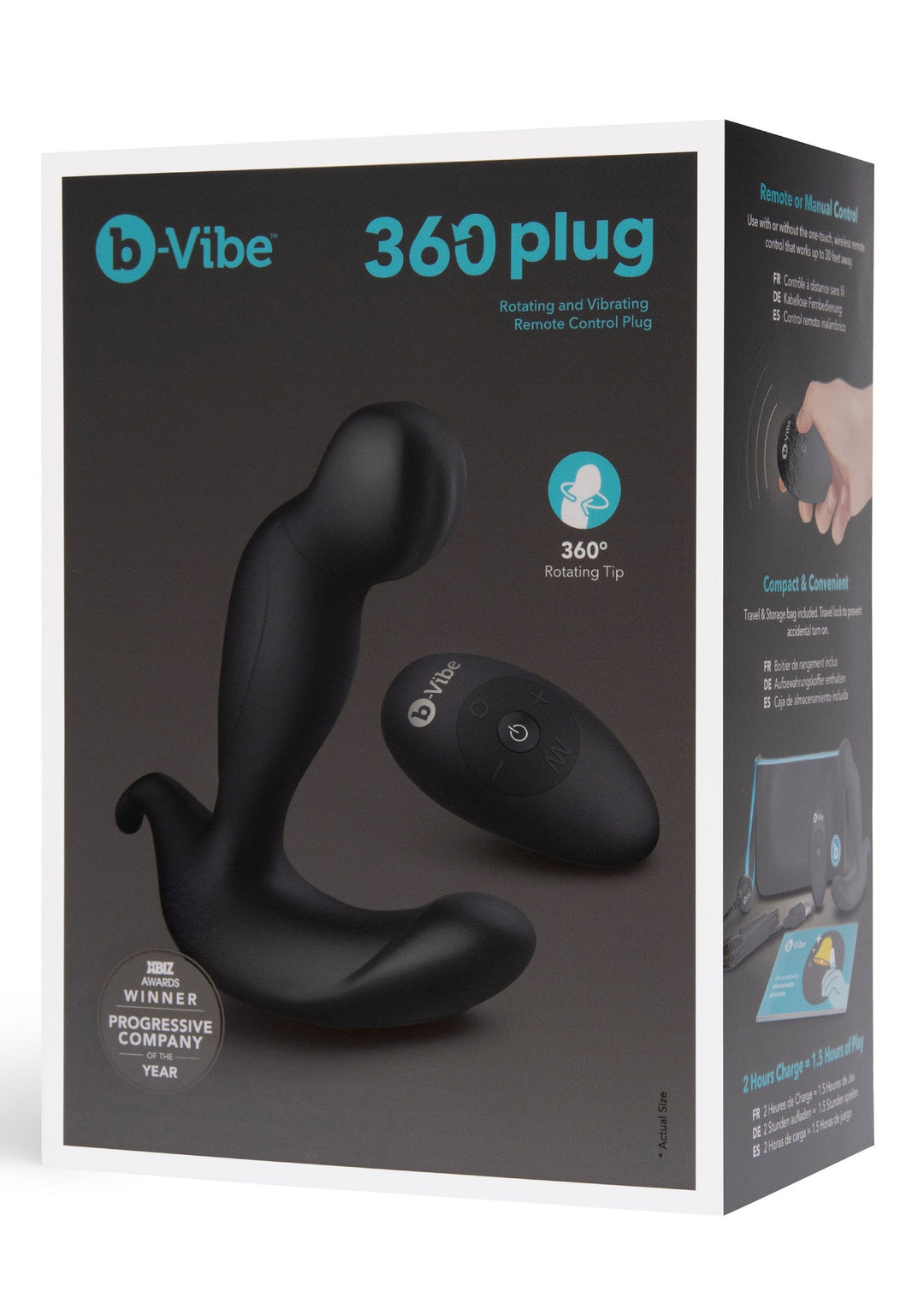 B-Vibe B-Vibe 360 Plug 3