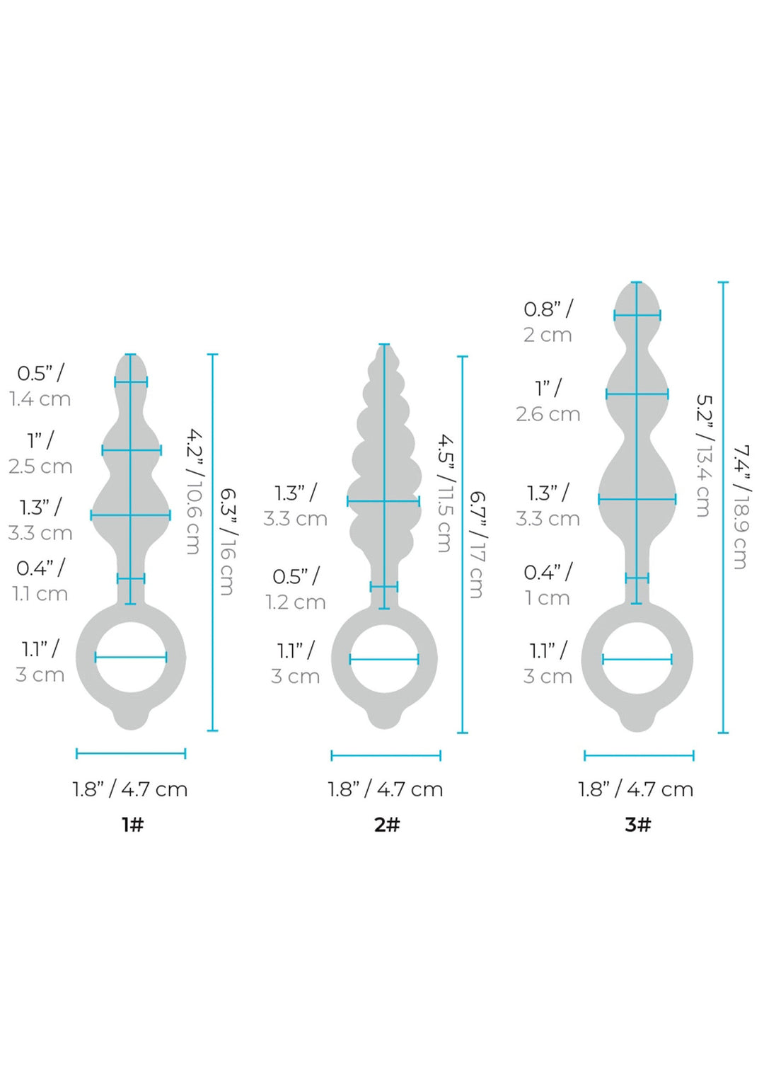 B-Vibe B-Vibe Beaded Butties Bundle 17