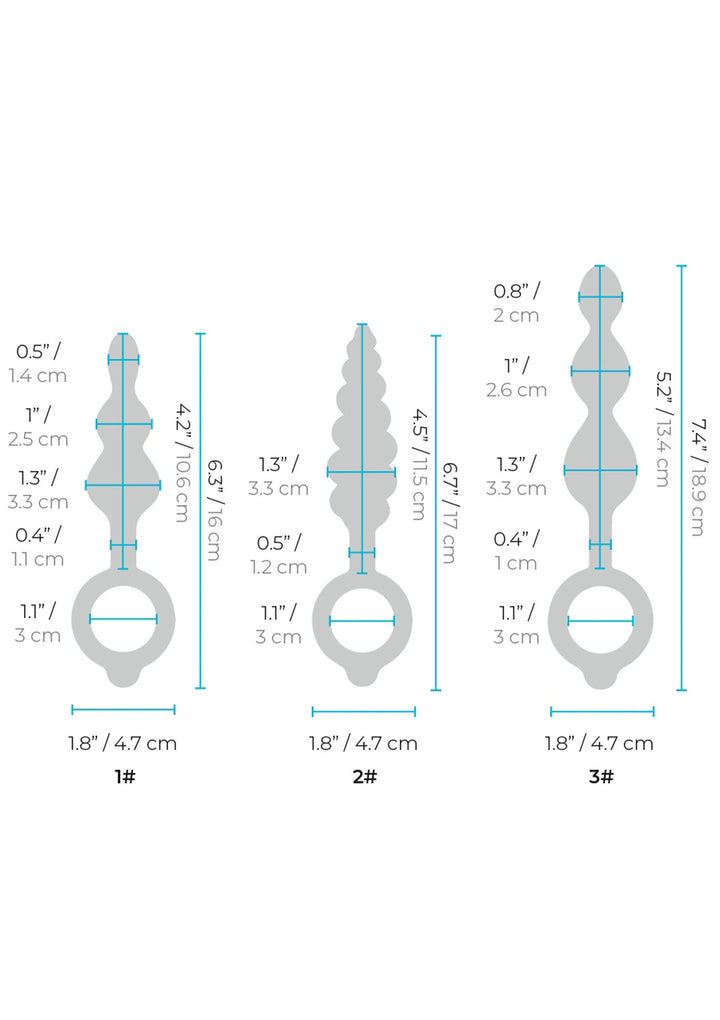 B-Vibe B-Vibe Beaded Butties Bundle 17