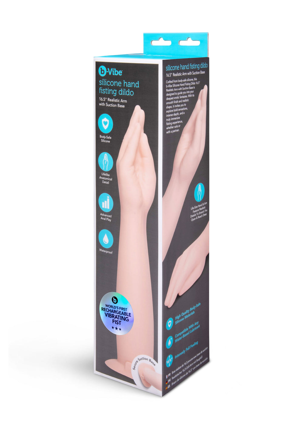 B-Vibe Silicone Hand Fisting Dildo 2