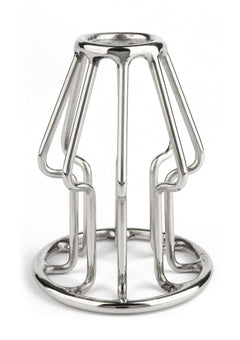 Mr. Steel Trapezoid Anal Plug Small