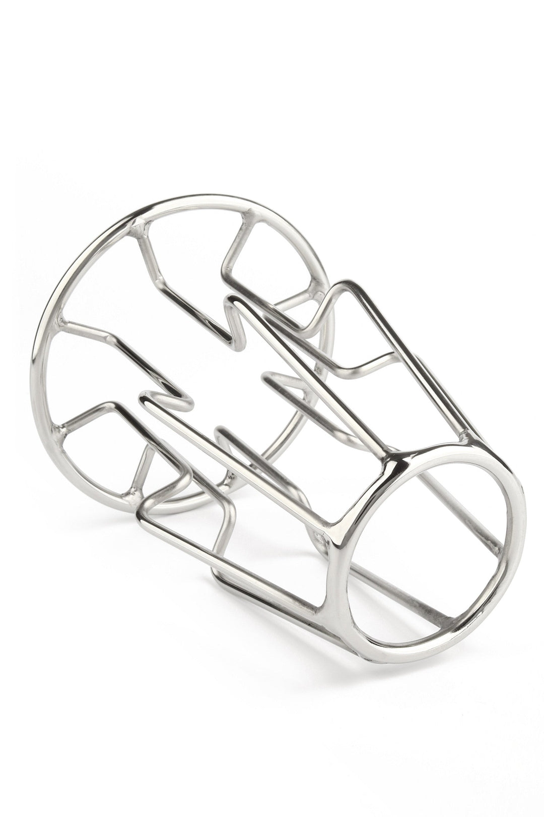 Mr. Steel Trapezoid Anal Plug Large 4