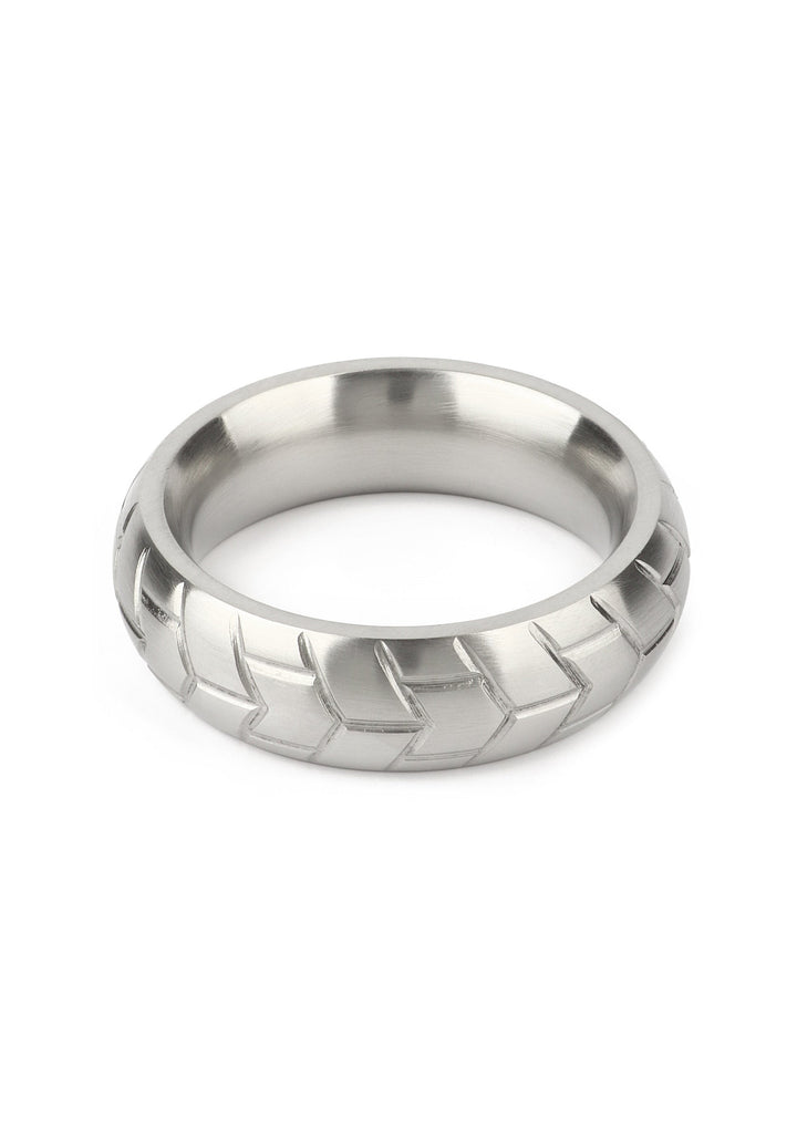 Mr. Steel MeGa Tire C-Ring Satin 40mm 5