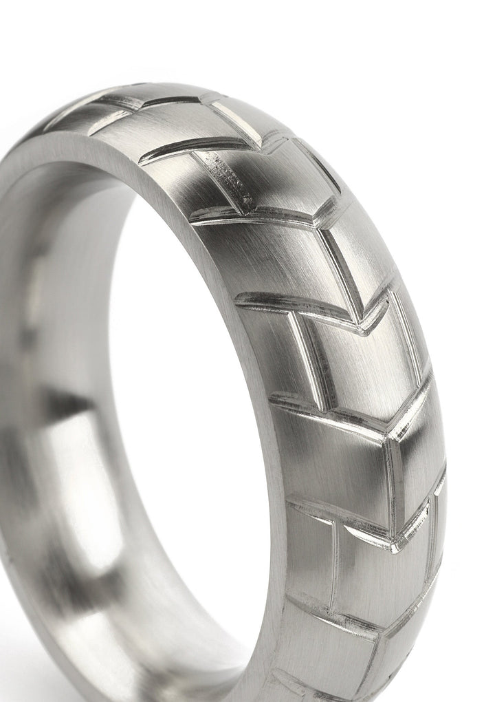Mr. Steel MeGa Tire C-Ring Satin 45mm 6