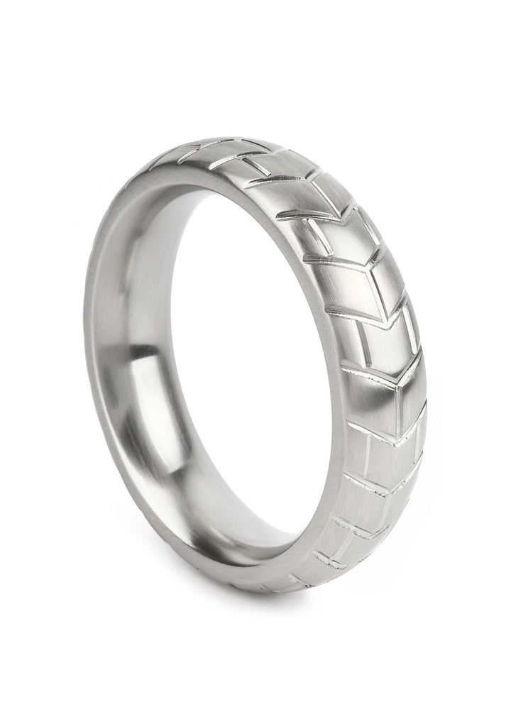 Mr. Steel MeGa Tire C-Ring Satin 55mm