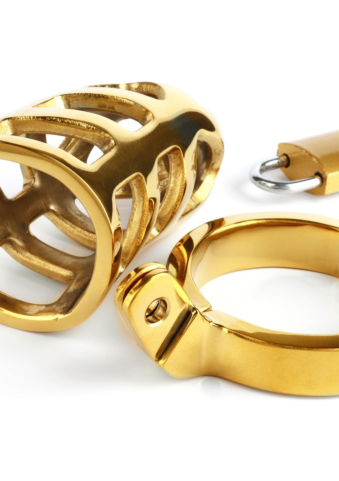 Mr. Steel Brutal Chastity Cage Gold 6