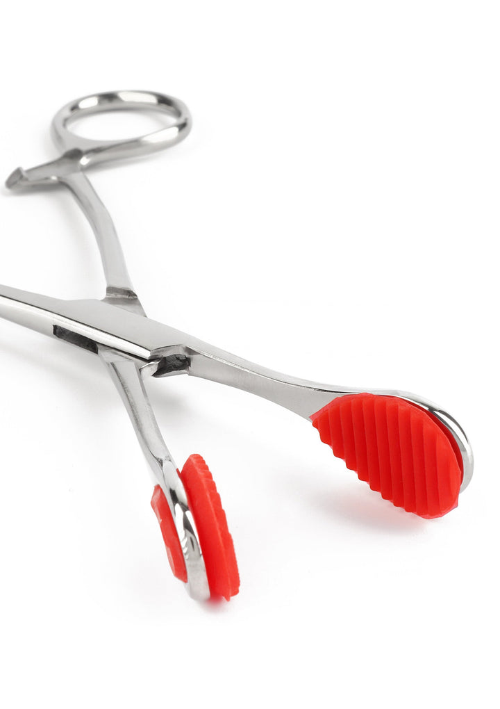 Mr. Steel Tongue Forceps Luxe 6