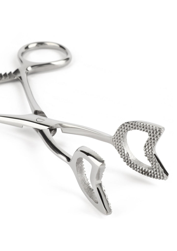 Mr. Steel Cube Tongs V Shape 6