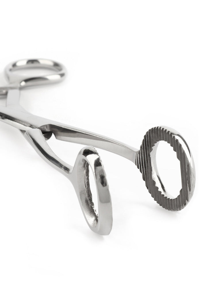 Mr. Steel Cube Tongs O Shape 6