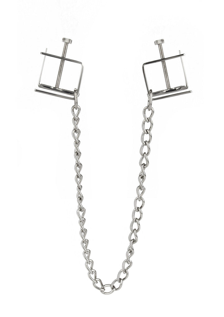 Mr. Steel Press Nipple Clamps With Chain 4