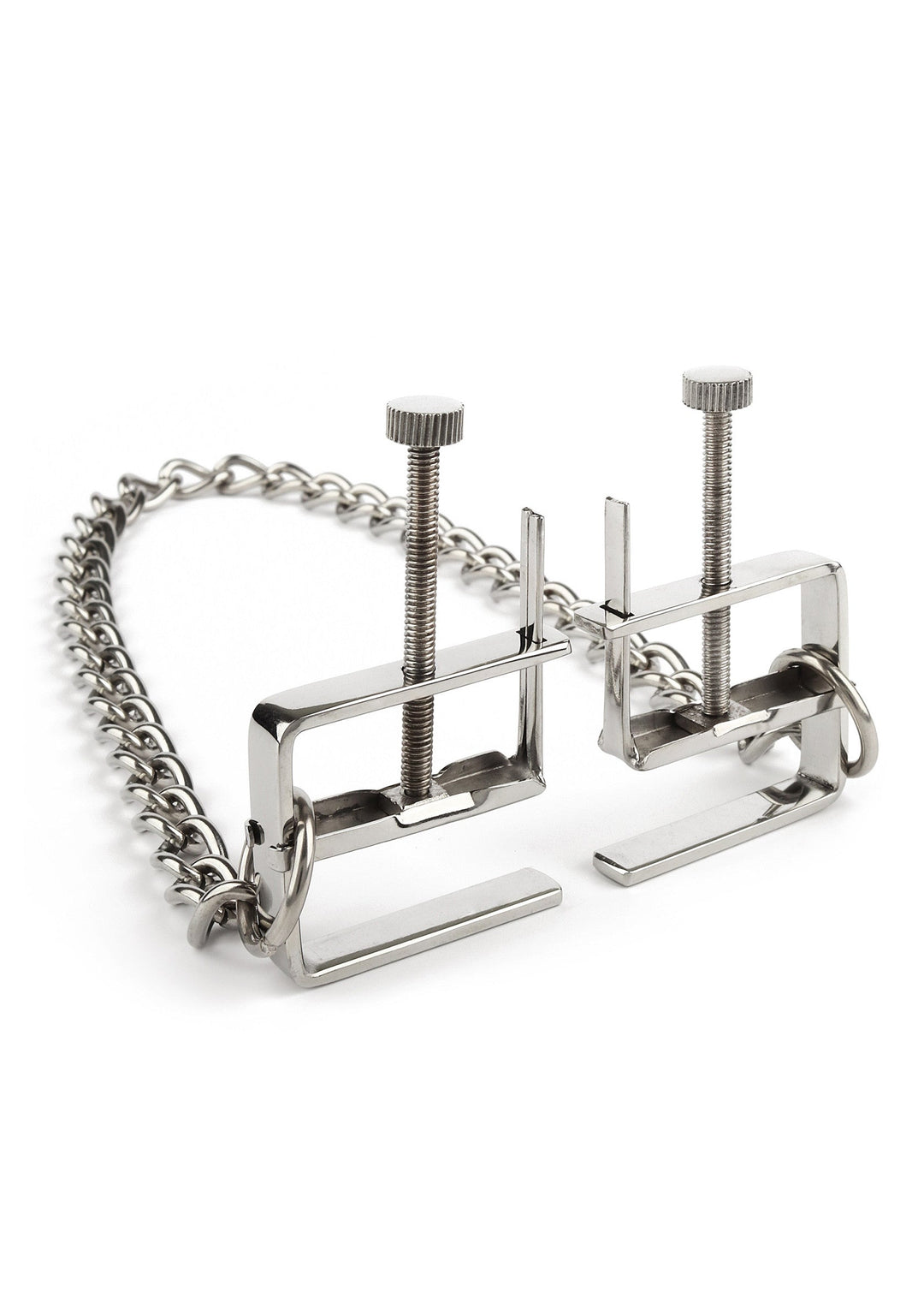 Mr. Steel Press Nipple Clamps With Chain 6