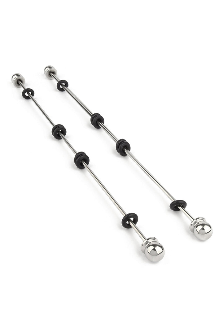 Mr. Steel Nipple Sticks with Ball 20cm