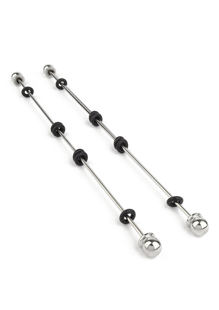 Mr. Steel Nipple Sticks with Ball 20cm