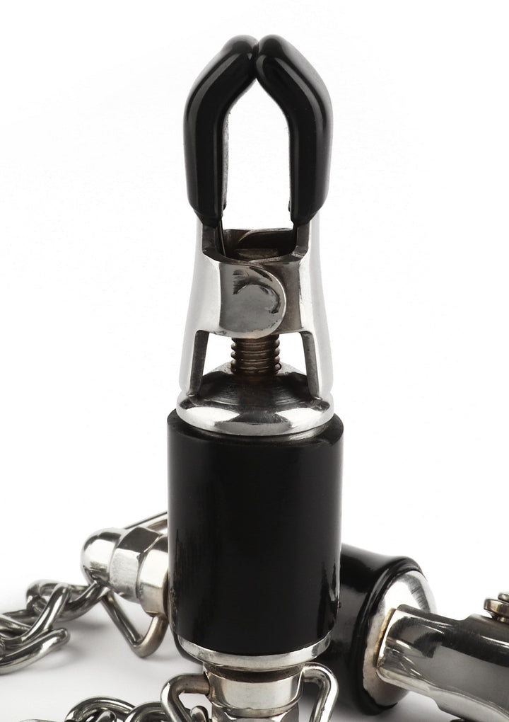 Mr. Steel Barrel Tit Clamps With Chain 5
