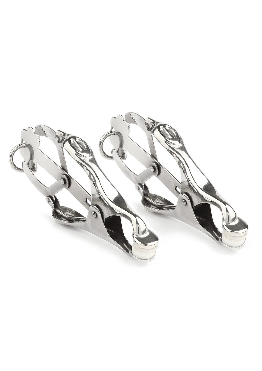 Mr. Steel Squeezer Nipple Clamps W Ring
