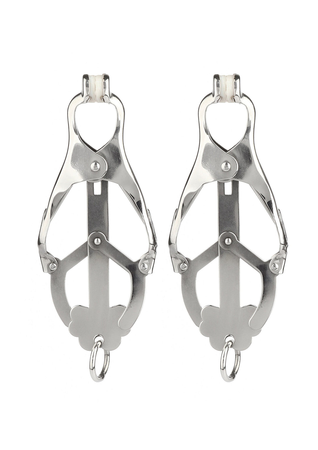 Mr. Steel Squeezer Nipple Clamps W Ring 4