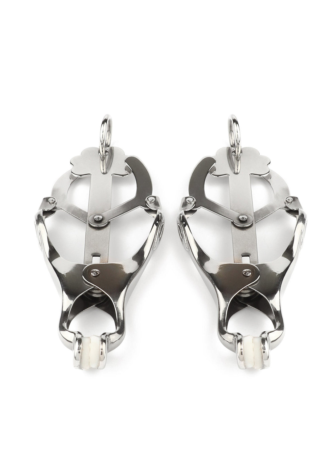 Mr. Steel Squeezer Nipple Clamps W Ring 5