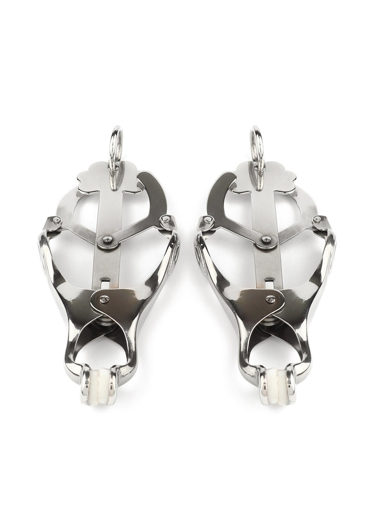 Mr. Steel Squeezer Nipple Clamps W Ring 5