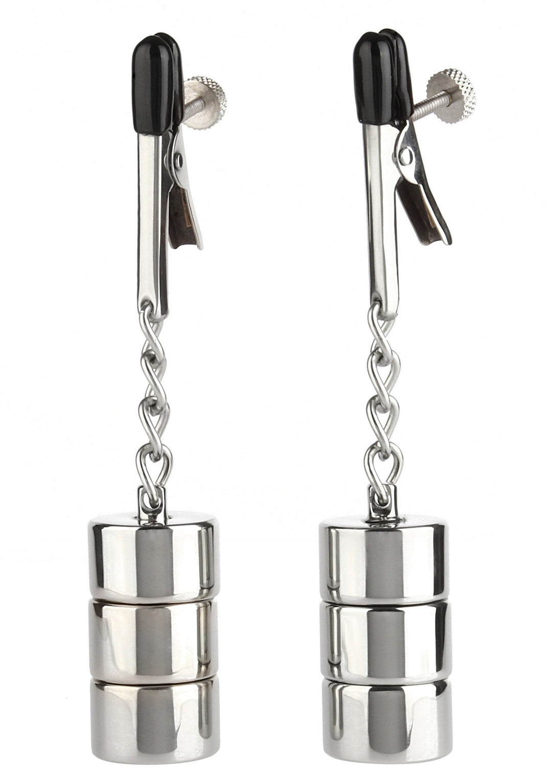 Mr. Steel Aligator Nipple Clamps Weights 4