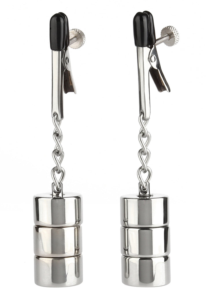 Mr. Steel Aligator Nipple Clamps Weights 4