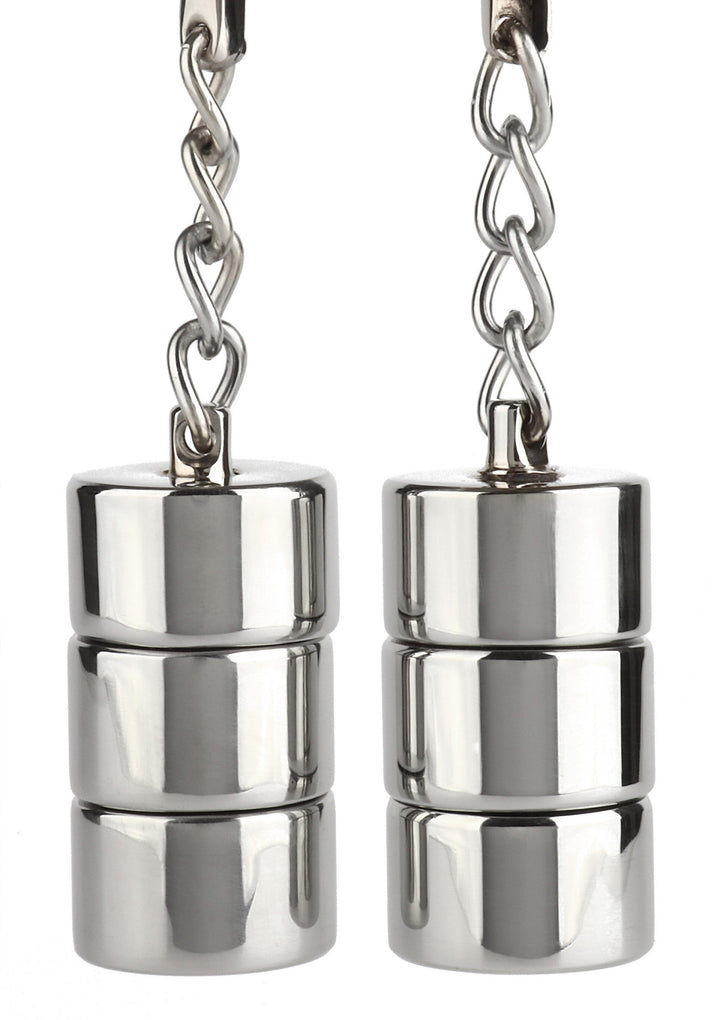 Mr. Steel Aligator Nipple Clamps Weights 5