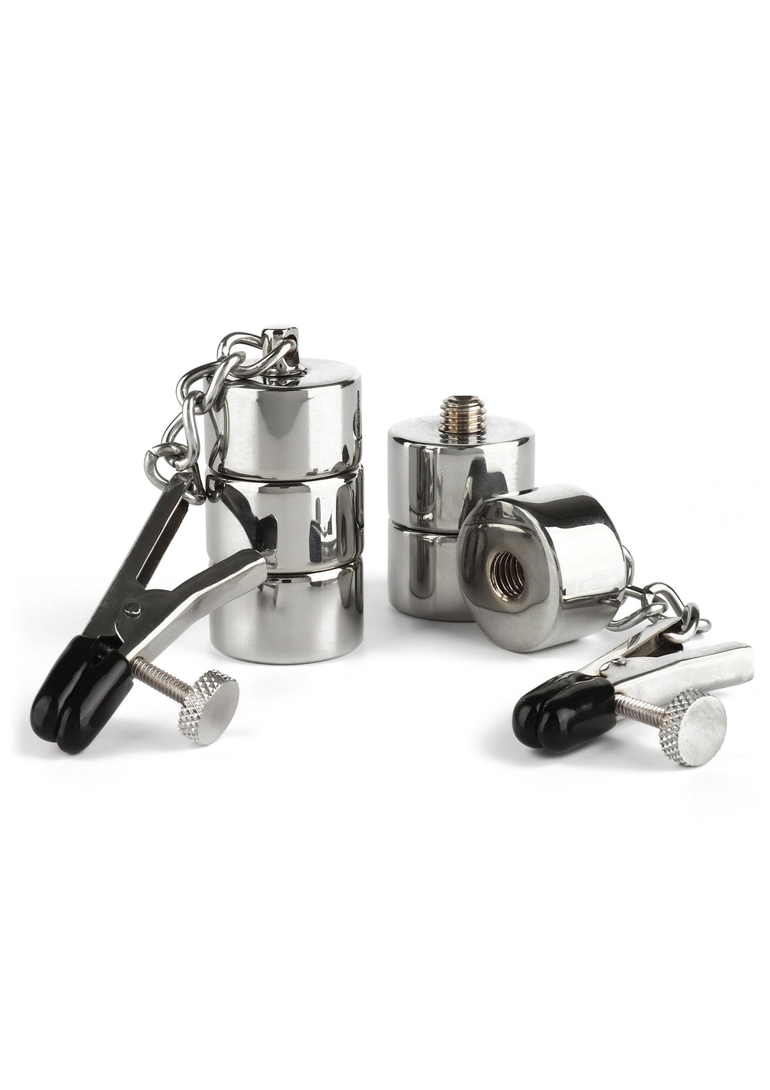 Mr. Steel Aligator Nipple Clamps Weights 6
