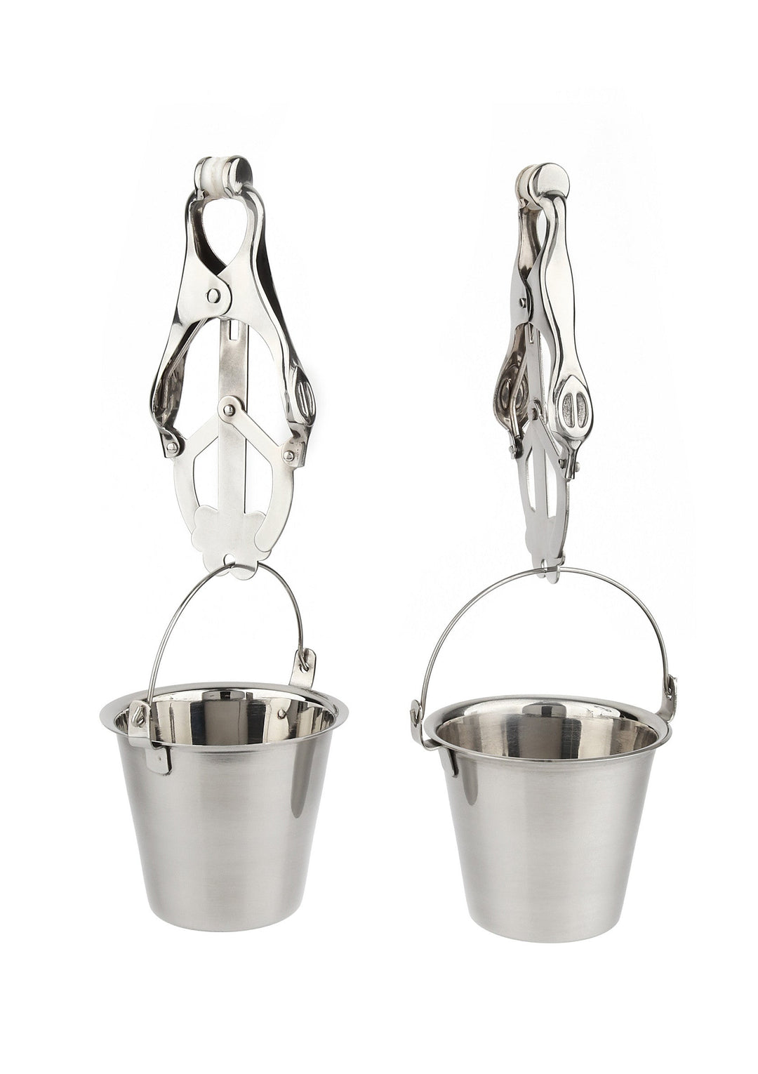 Mr. Steel Nipple Clamps with Buckets 4