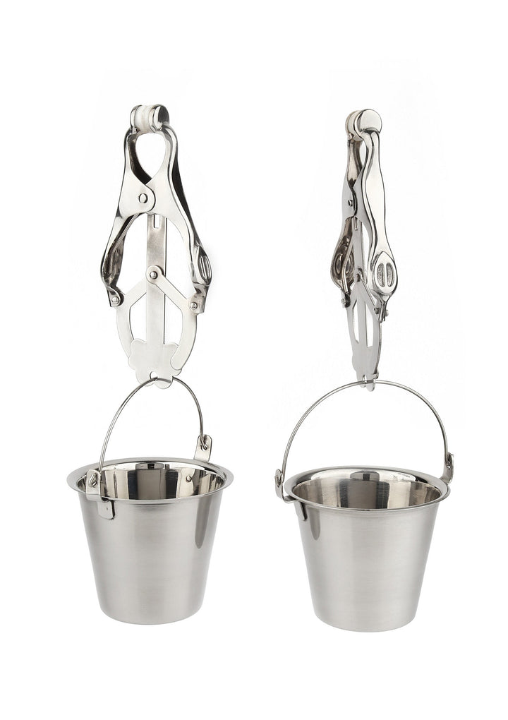 Mr. Steel Nipple Clamps with Buckets 4