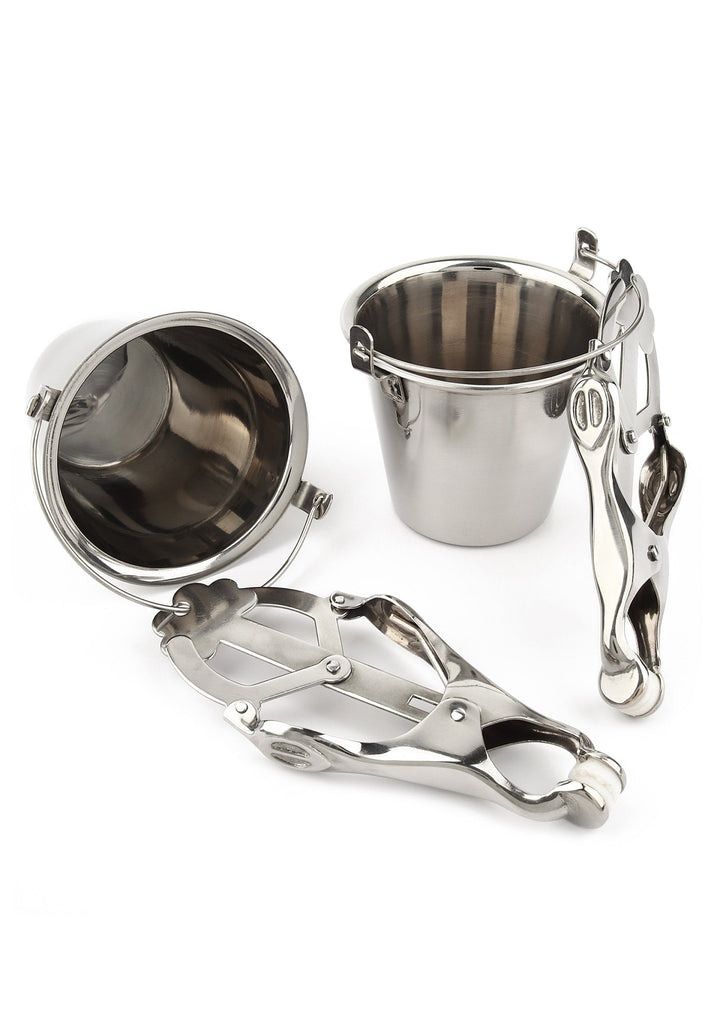 Mr. Steel Nipple Clamps with Buckets 5