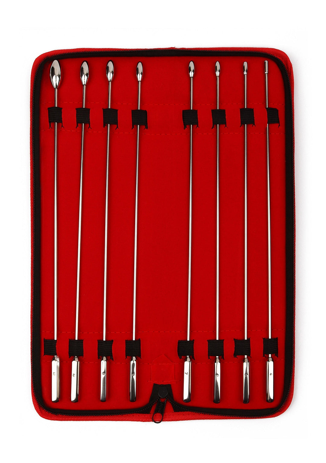 Mr. Steel Rosebud Urethral Sounds 8 pcs